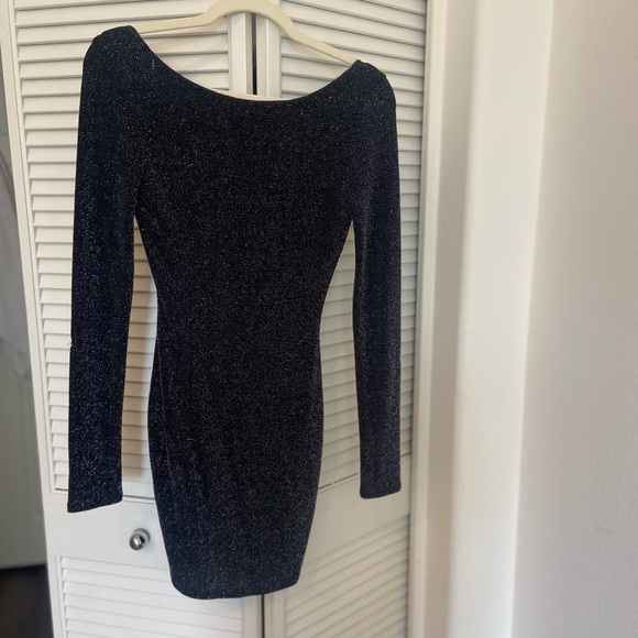 Urban Outfitters shiny black dress backless Size small - Picture 11 of 11